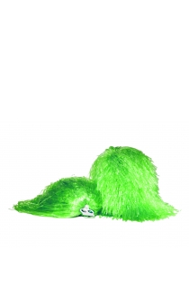Jednokolorowy pompon - zielony