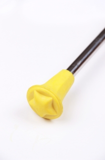Jednokolorowy pompon - żółty